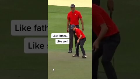 Tiger Woods’ Son Charlie Scoring