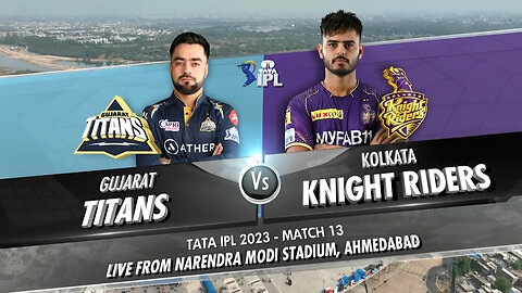 Gujarat Titans vs Kolkata Knight Riders – 13th Match Highlights IPL 2023