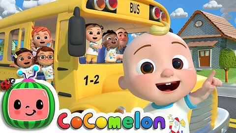 Wheels on the Bus | CoComelon Nursery Rhymes & Kids Songs