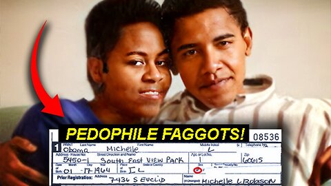 Democrat Insider Warns Pedophile Faggot 'Michelle' Obama’s History As a Man Is Being Exposed!