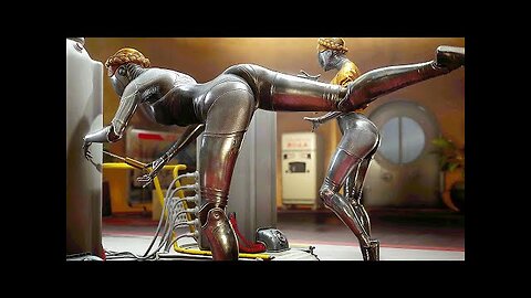 ATOMIC HEART Robot Girls Ballerina Dance Scene 4K