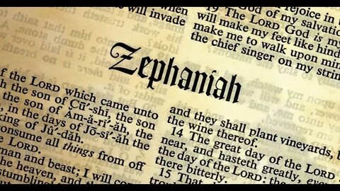 Sacrificing The State For It’s Sin, Zephaniah 1:7-13