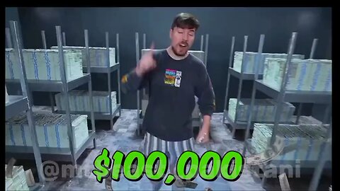 First To Rob Bank Win $100,000 😱 In Hindi! MrBeast New Video