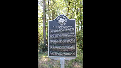 SAM HOUSTON HISTORICAL Marker