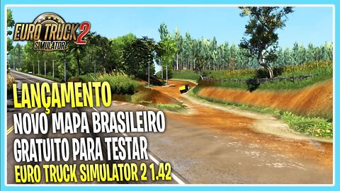 NOVO MAPA BRASILEIRO PARA EURO TRUCK SIMULATOR 2 1.42 BETA