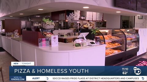 Homeless youth receive opportunities through downtown San Diego pizzeria, print shop