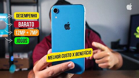 APPLE FEZ ESSE SMARTPHONE DURAR MUITO! iPhone XR o MELHOR EM 2023?