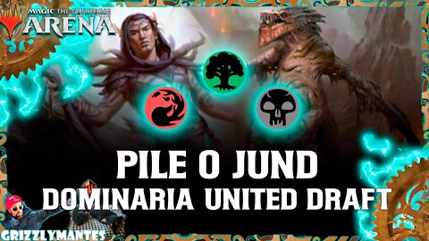 🔴🟢⚫PILE O' JUND⚫🟢🔴|| Dominaria United || [MTG Arena] Bo1 Red Green Black Aggro Premiere Draft Deck