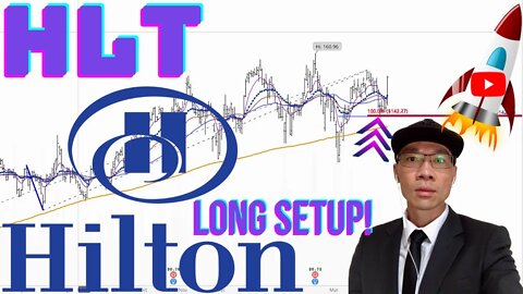 Hilton Hotels $HLT - Long Setup Support $142-143. Position Size Correctly. Use Your Stops! 🚀🚀