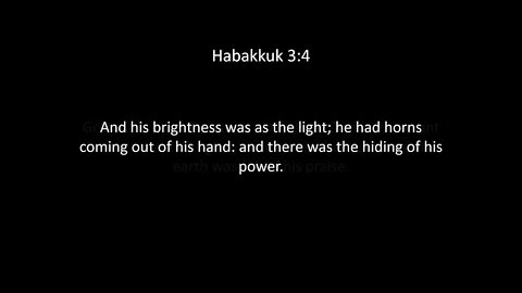 Habakkuk Chapter 3