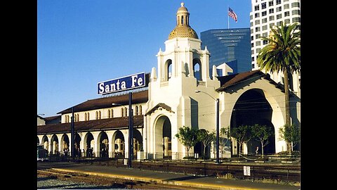 Riding the Surfliner train to LA from San Diego