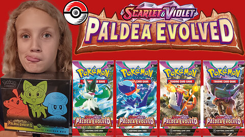 Paldea Evolved Pokemon Center Exclusive Elite Trainer Box Opening