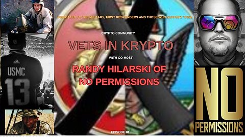 VETS IN KRYPTO - Airs today Monday 15th 4pm PST / 7pm EST