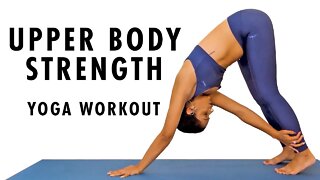 Yoga Building Strength for Upper Body, Energetic, Burn Calories! with Sheena