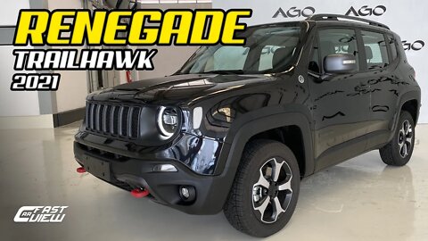 JEEP RENEGADE TRAILHAWK 2.0 TURBO DIESEL 4x4 2021 EM DETALHES! Fast Car View