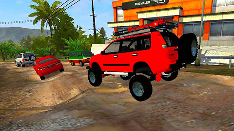 Bus Simulator Indonesia : Nissan X Trail Extreme OFF-ROAD MAP MOD Gameplay | MOD BUSSID