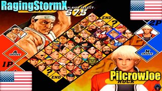 Capcom Vs. SNK 2 Mark Of The Millennium 2001 (RagingStormX Vs. PilcrowJoe) [U.S.A. Vs. U.S.A.]