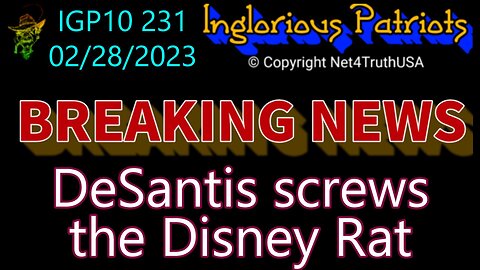 IGP10 231 - Ron DeSantis Screws the Disney Rat good