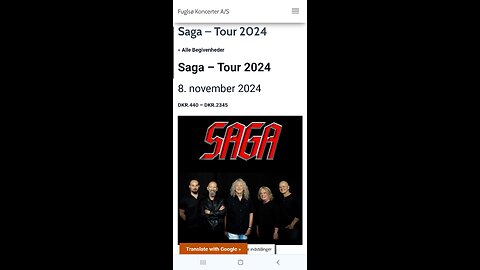 Tribute to Saga