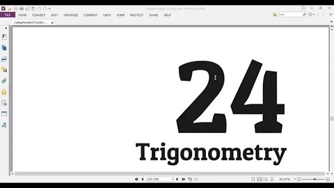 Chapter 24:Part 1 (TRIGONOMETRY: Q1 up to Q8) , #Panda #SAT #EST Exercise 2nd Edition