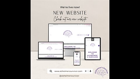 Alzheimer's Survivor Website Launch