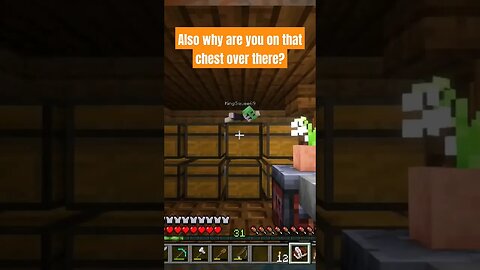 my very chest friend #minecraft