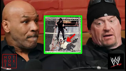 The Undertaker thought Mick Foley was dead ! WWE - Mike Tyson Hotboxin