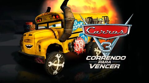 CARROS 3 CORRENDO PARA VENCER #16 - Relâmpago McQueen vs. Maria Buzão! (Dublado em PT-BR)