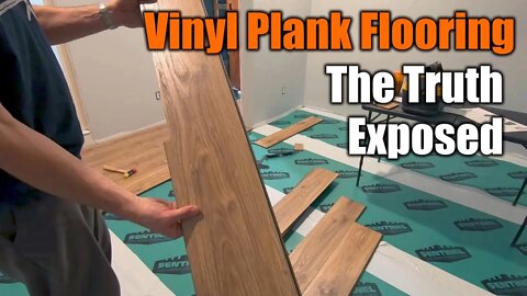 Don't Install Vinyl Plank Flooring Before Watching This Video | The Truth | THE HANDYMAN |