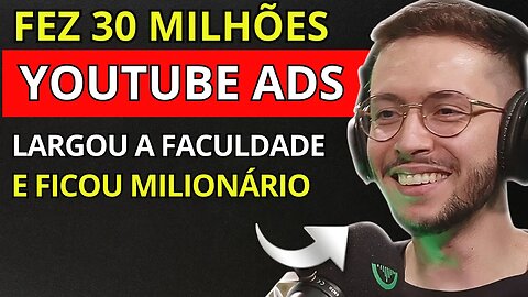 FICOU MILIONÁRIO COM YOUTUBE SEM APARECER - como começar no marketing digital como afiliado