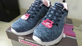 Tênis Skechers Dynamight 2.0 In A Flash Feminino – Marinho e Pink