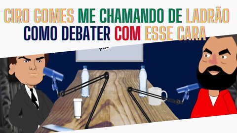 BOLSONARO sobre DEBATE com CIRO GOMES