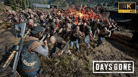 Zombie Apocalypse | Realistic Ultra Graphics Gameplay [4K UHD 60FPS] Days Gone