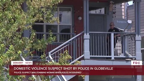 Domestic violence suspect shot by police in Globeville, second shooting involving officers this week