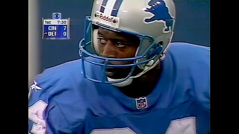 1998 Cincinnati Bengals at Detroit Lions