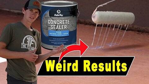 This Concrete Sealer Worked But Had Disappointing Results