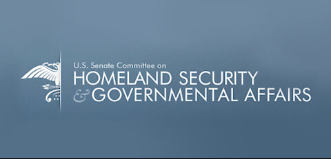 Senate Homeland Security Committee Holding Hearings Today On Irregularities In The 2020 Election