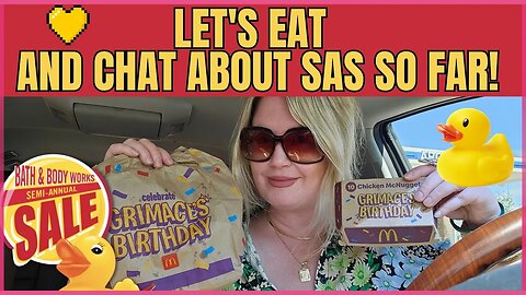 SAS MUCKBANG | Let's Eat & Chat About SAS at Bath & Body Works | #bathandbodyworks #mcdonalds