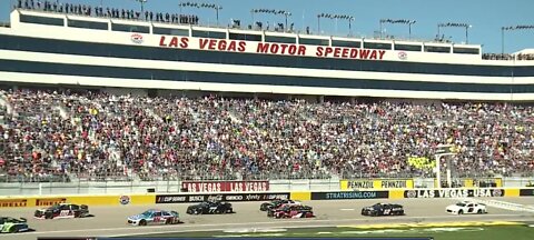 Graduation ceremony at Las Vegas speedway