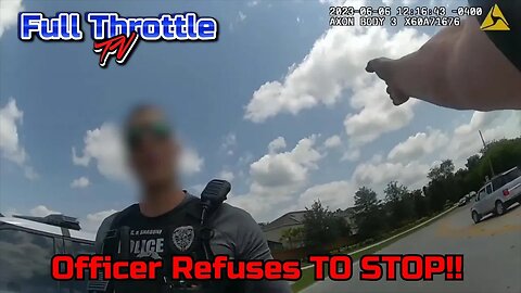 Orlando Officer CHARGED After Refusing To Hand Over License And Fleeing Traffic Stop!!