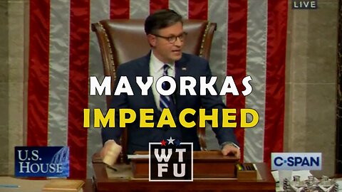 DHS Secretary Mayorkas has officially been impeached by the House