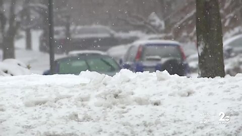 Snow impact in Harford County