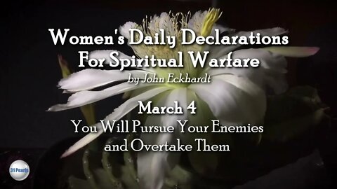 March 4 - You Will Pursue Your Enemies and Overtake Them