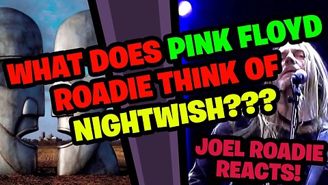 Nightwish HIGH HOPES - Pink Floyd Production Manager Reacts!