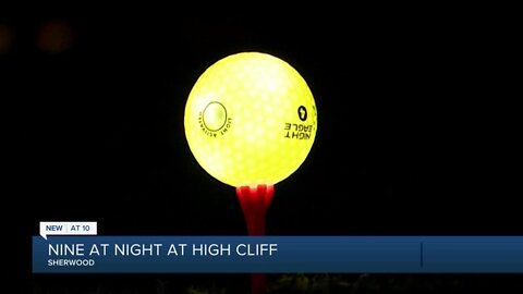 Nine at Night charity glow golf outing