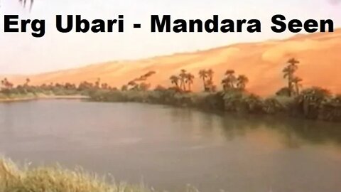 Erg Ubari, Mandara Seen, Libyen