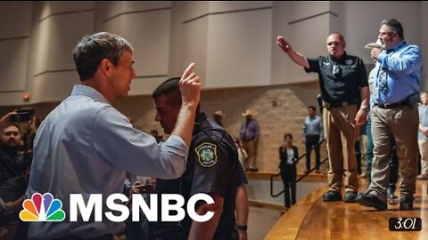 Watch.beto rourke confronts texas governor at shooting new conference