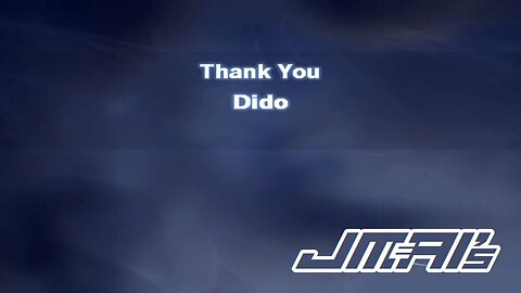 Thank You [ Karaoke Version ] Dido