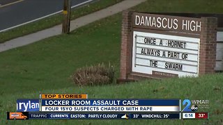 Four high school students charged with rape after alleged hazing incident