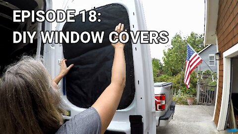 Vanbuild Episode 18: DIY Window Covers